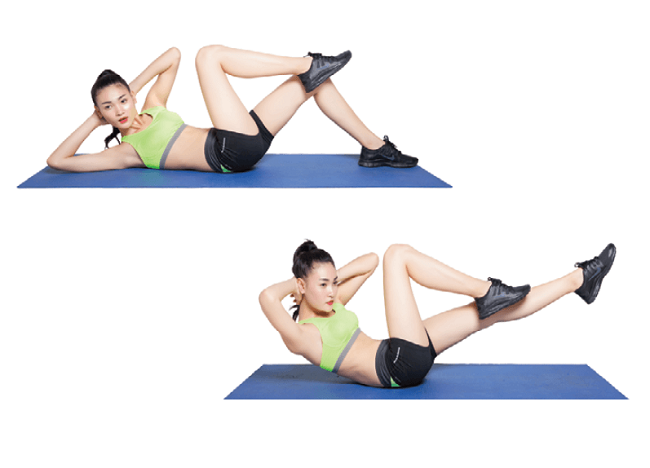 Động tác cardio giảm cân chống đẩy tĩnh và leo núi