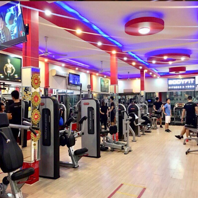Phòng tập gym Bodyfit quận 3