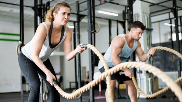 Bài tập Cardio với dây thừng