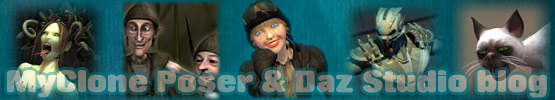 MyClone Poser & Daz Studio blog