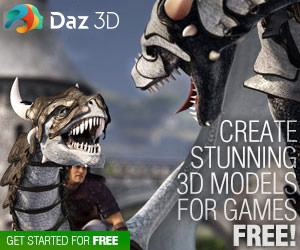 Create stunning 3D models for games