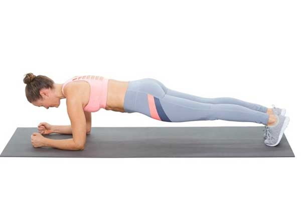 Bài tập plank đốt cháy mỡ thừa vùng bụng