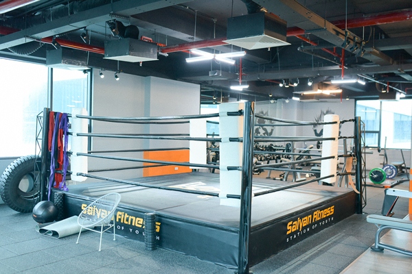 Saiyan Fitness - phòng gym Cầu Giấy được đầu tư máy móc hiện đại