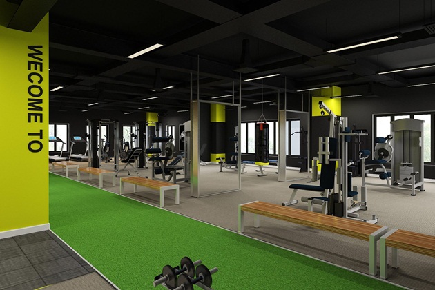 Không gian sang trọng, tinh tế tại Club 300 Climbing & Fitness