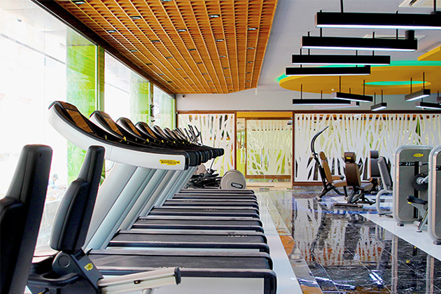 Không gian phòng gym XFitness