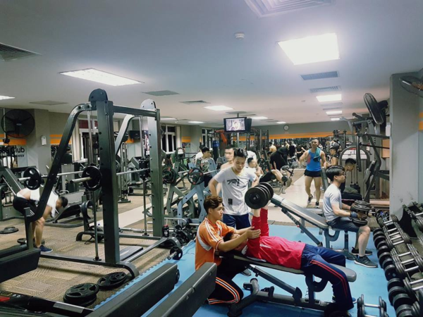 Không gian luyện tập thoải mái tại Thanh Long Gym And Zumba
