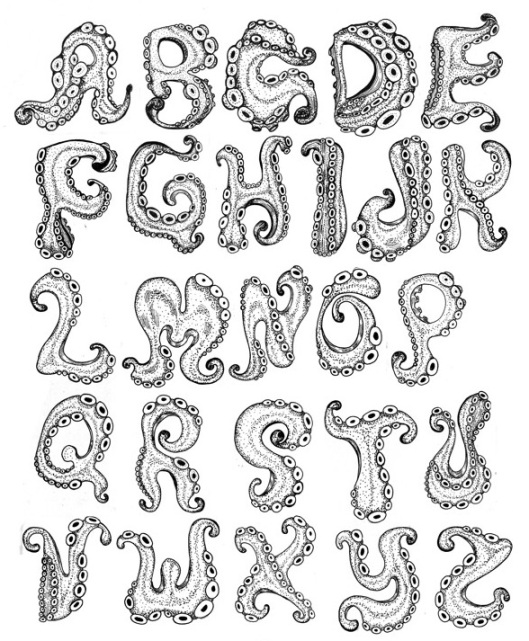 AnnMeggArbotante--TentacleAlphabet-2013