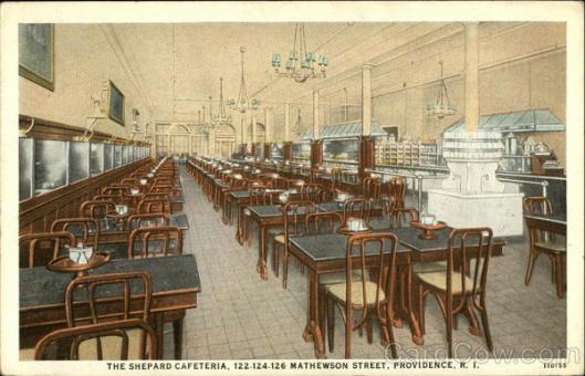 The Shepard Cafeteria, 122-124-126 Mathewson Street Providence, RI